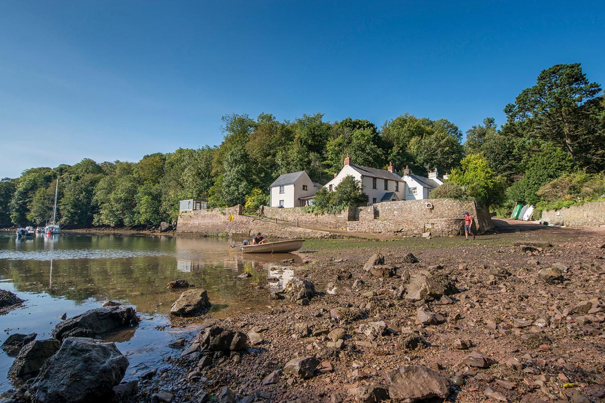 Sloop Inn Cottage هافرفوردوست المظهر الخارجي الصورة
